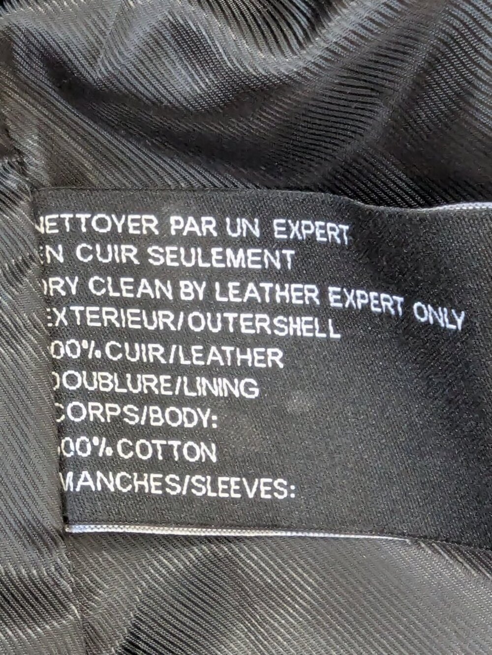 Bod & Christensen Black Leather Jacket - Picture 11 of 11